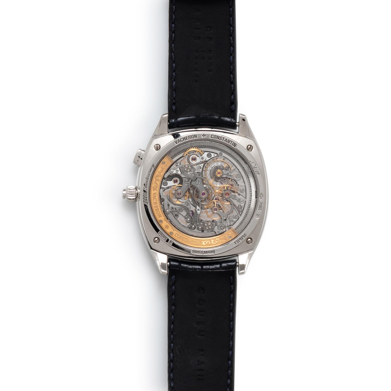 VACHERON CONSTANTIN, REF. 5400S PLATINUM 'HARMONY ULTRA-THIN GRANDE COMPLICATION CHRONOGRAPH' WATCH