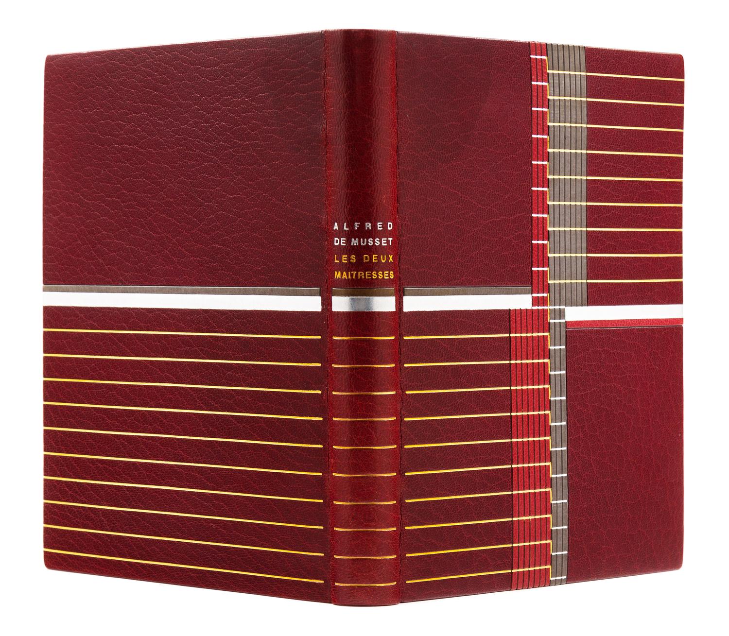 [BINDINGS]. [LÉOTARD, GENEVIÈVE - BINDER]. A group of 2 works in fine Art Deco bindings by Léotard.