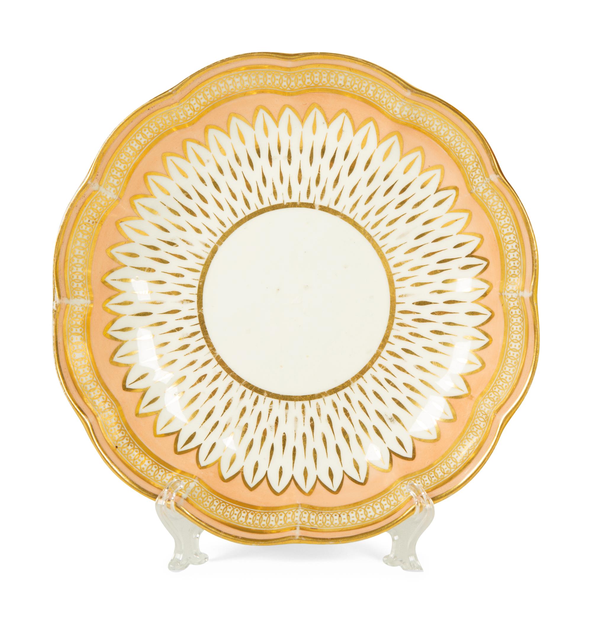 Five English Porcelain Articles — 19TH CENTURY