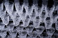 A Group of Irish Cut Glass Stemware