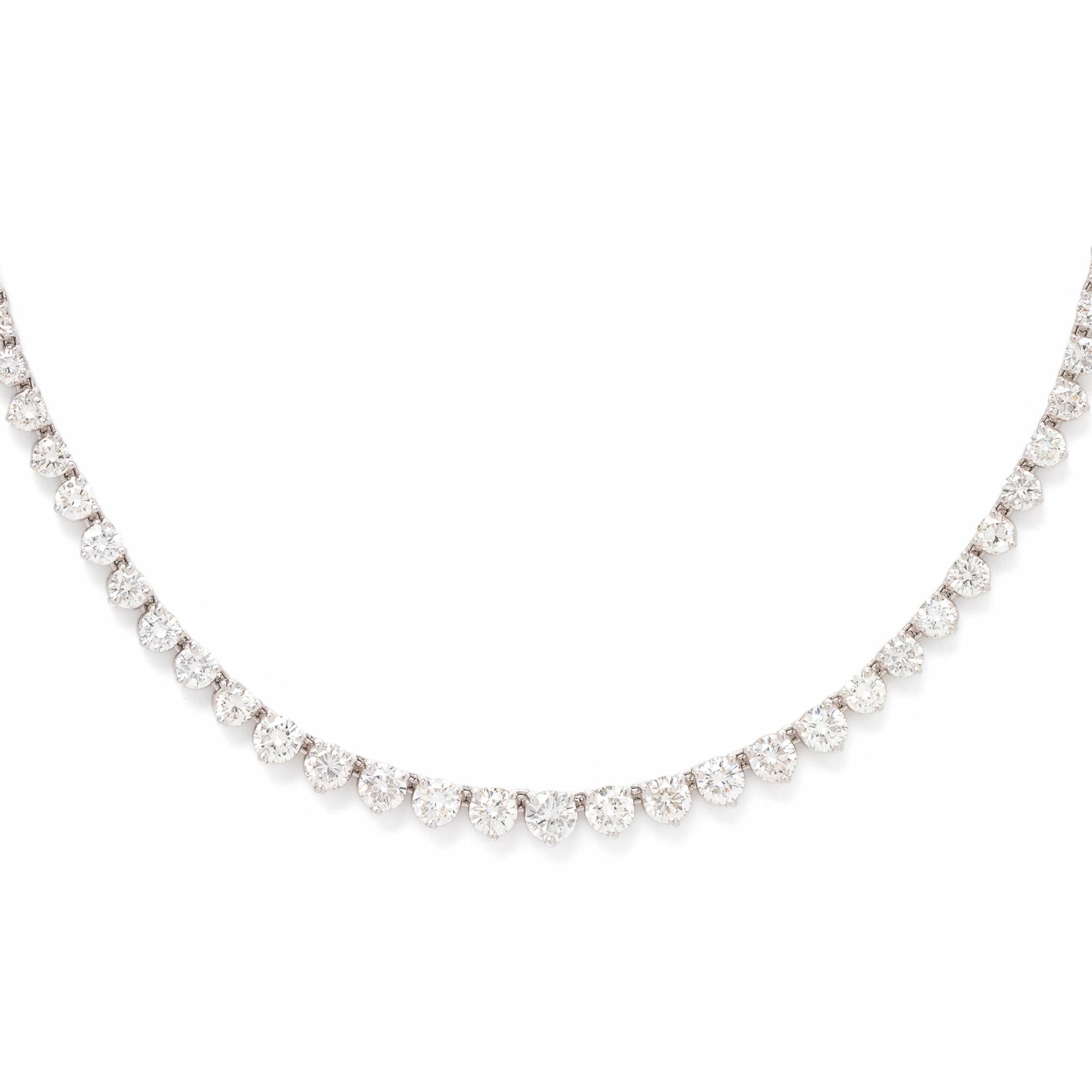 DIAMOND RIVIÈRE NECKLACE