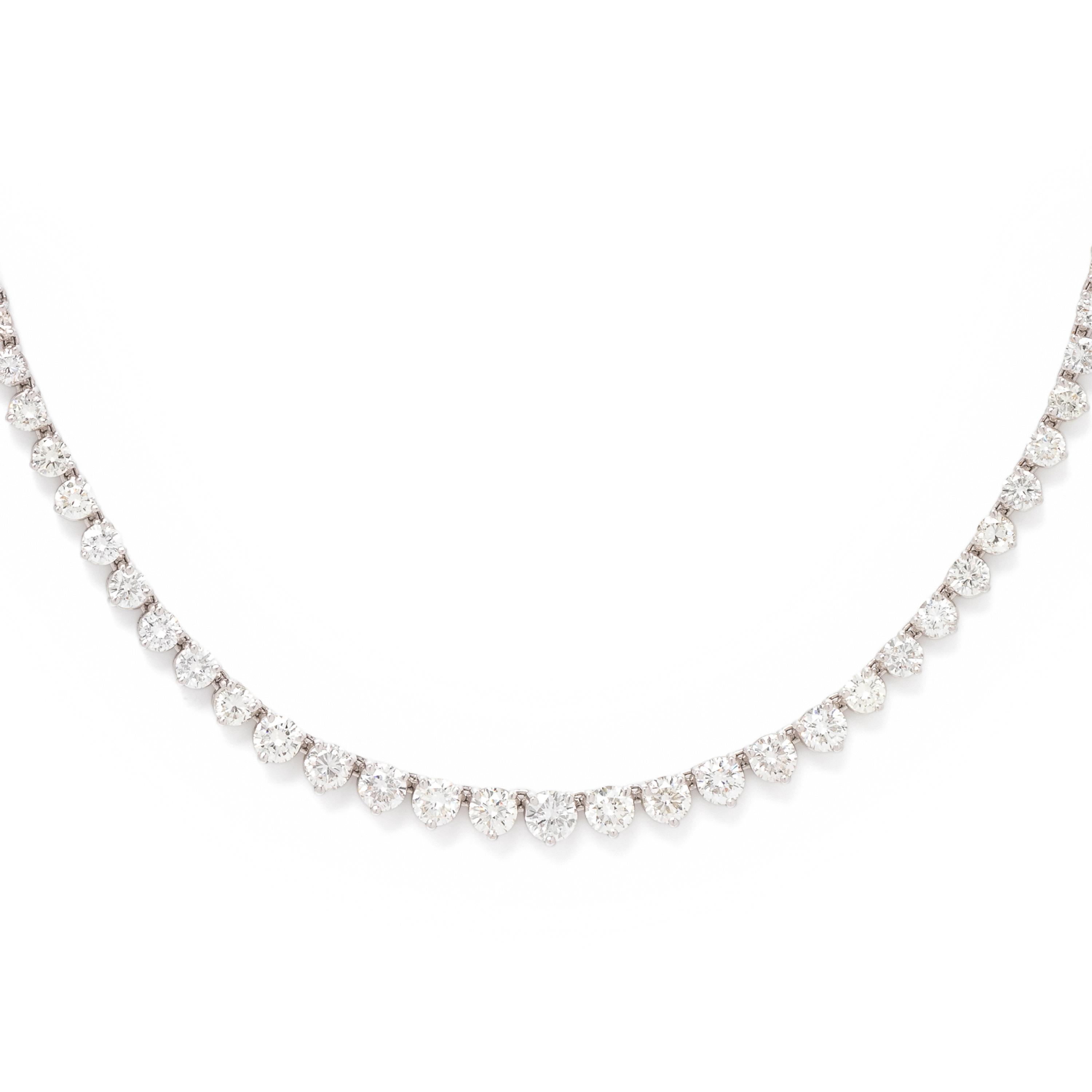 DIAMOND RIVIÈRE NECKLACE