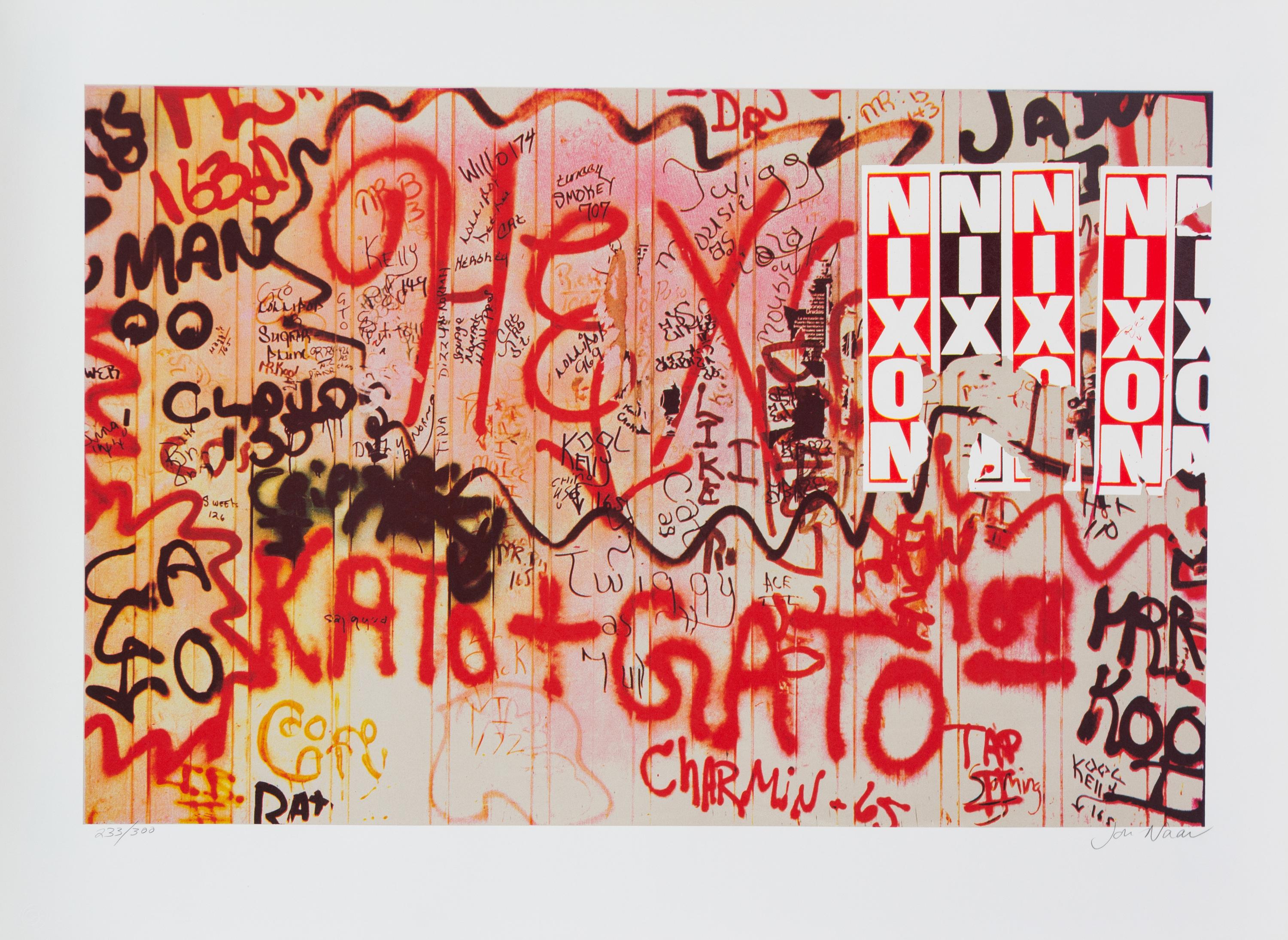 Jon Naar, (American, 20th Century), Two Works; Nixon and Untitled