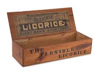 A Group of Eleven Advertising Plaques, Boxes, Jars and Pamphlets