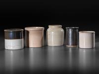 Twenty Stoneware Vessels
