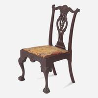 The Shippen Chippendale carved mahogany tassel-back side chair Philadelphia, PA, 1765-1780