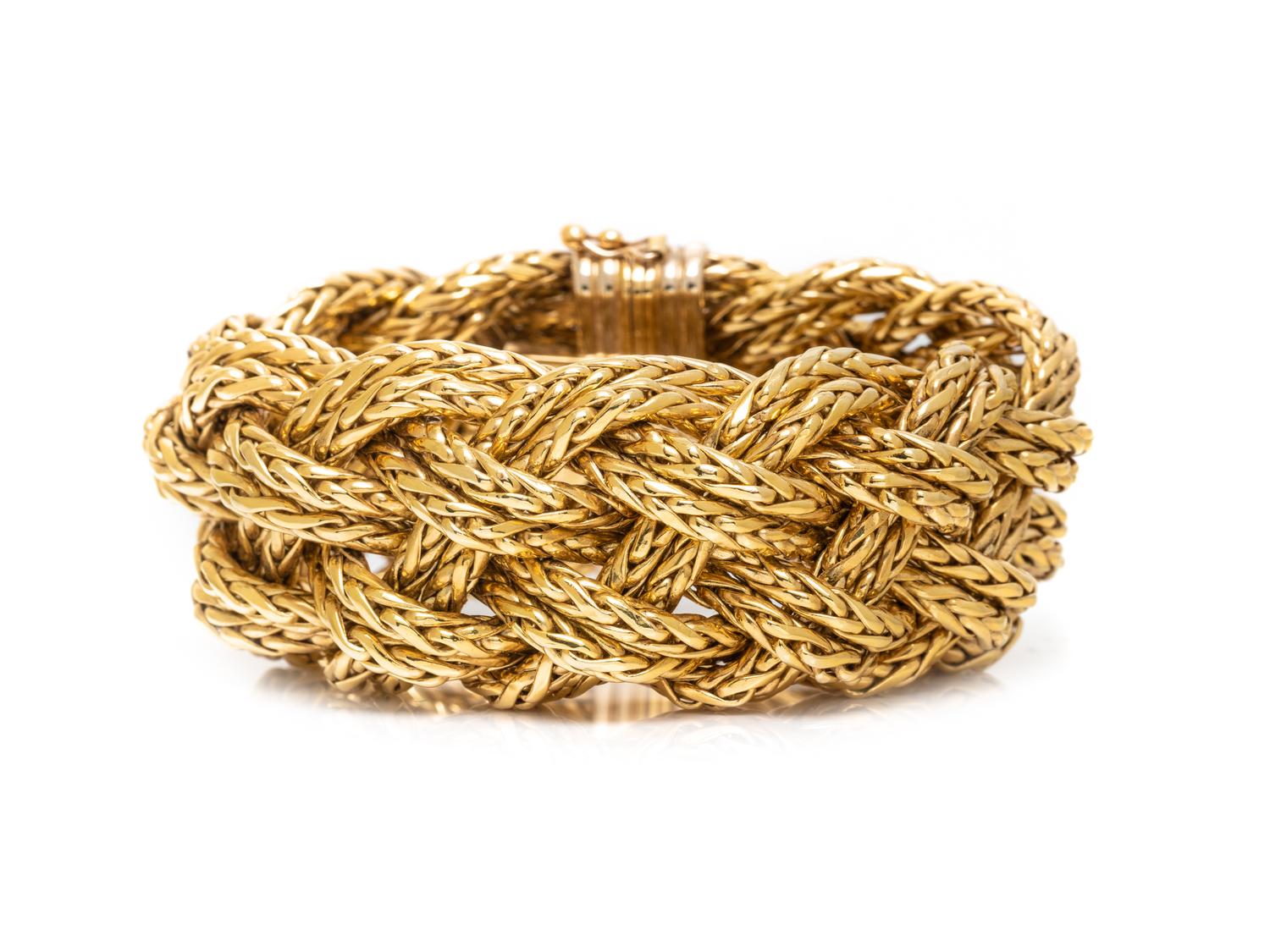 YELLOW GOLD BRACELET