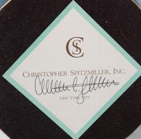 A Pair of Christopher Spitzmiller Blue-Glazed Table Lamps