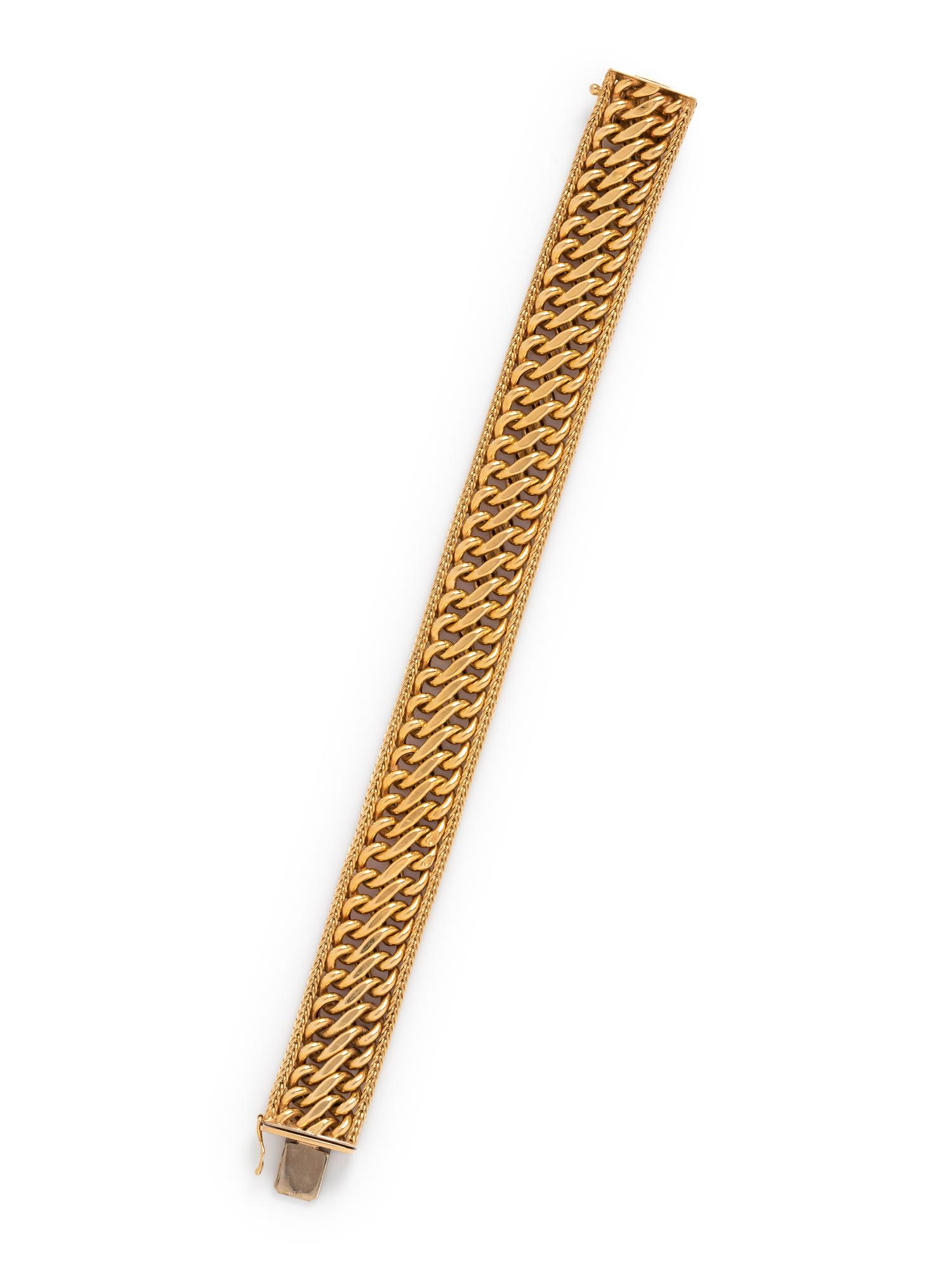YELLOW GOLD BRACELET