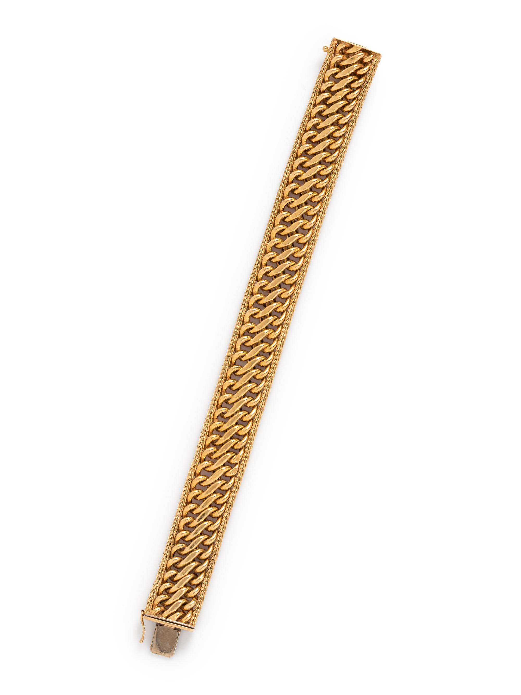 YELLOW GOLD BRACELET
