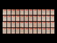 A Complete Set of 1955 Bowman Football Cards (160/160)