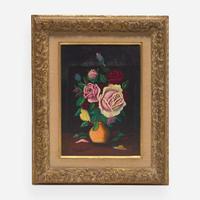 Camille Bombois (French, 1883-1970) Bouquet de Roses dans un Vase