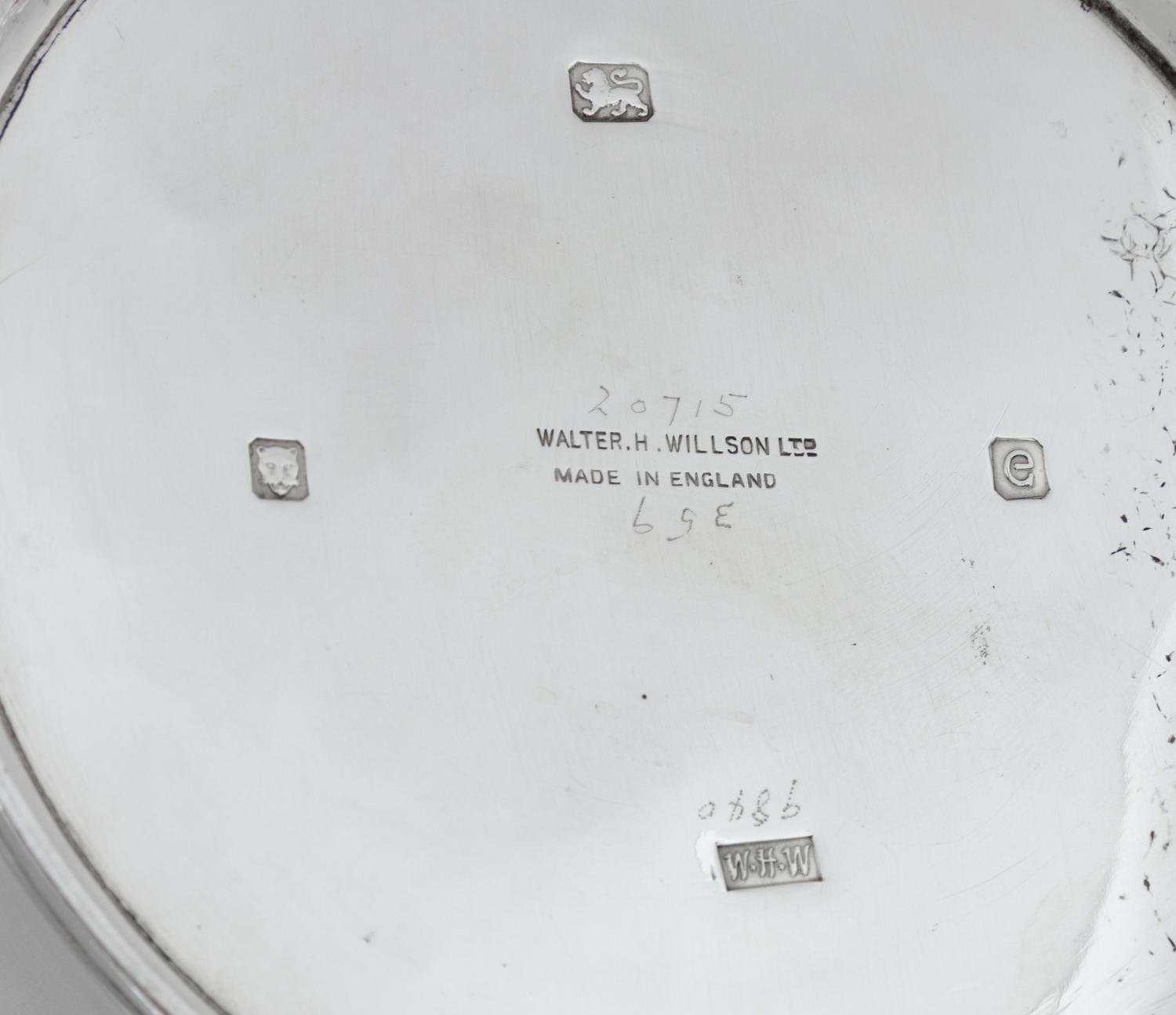 An English Silver Coffee Pot