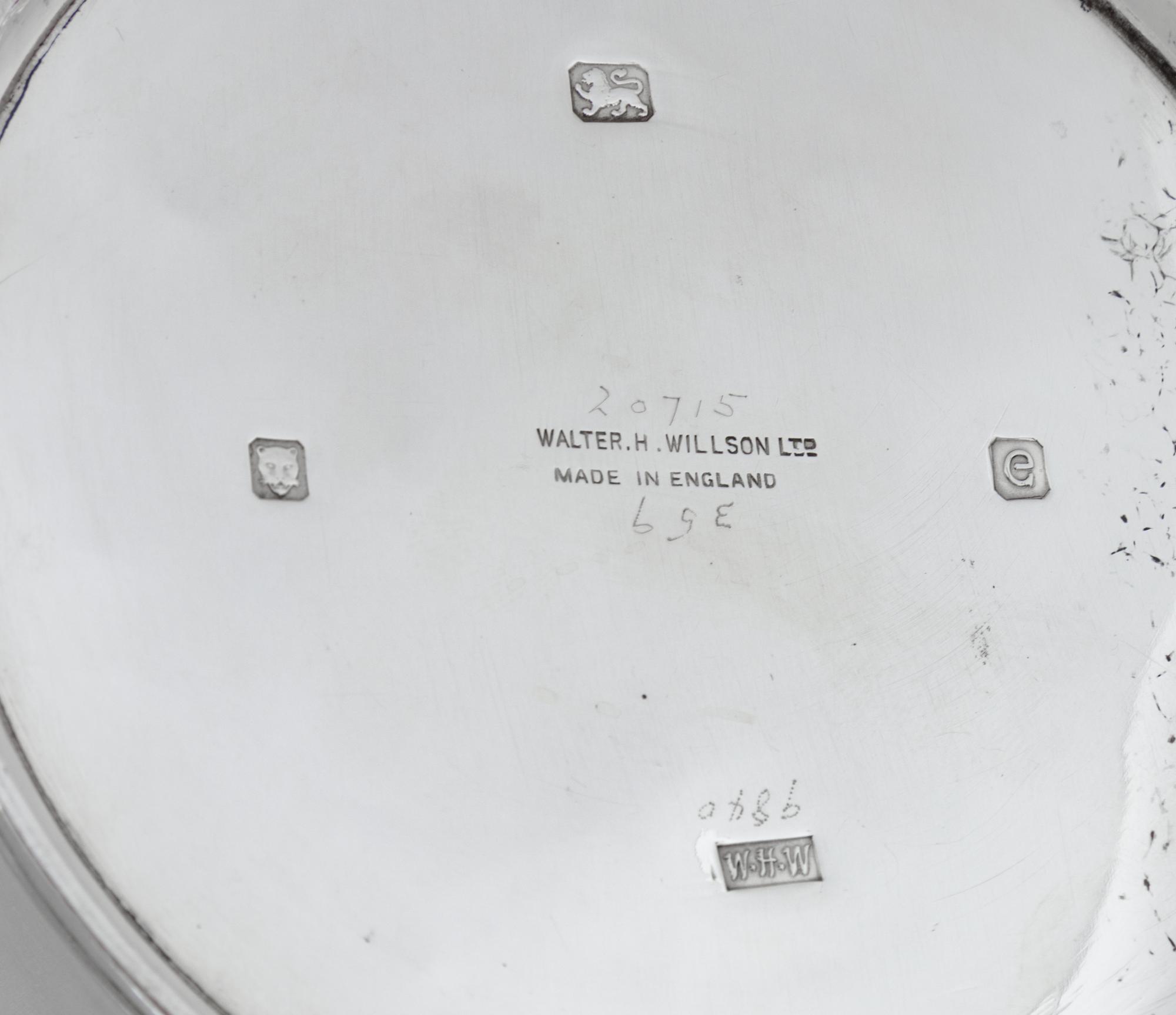 An English Silver Coffee Pot