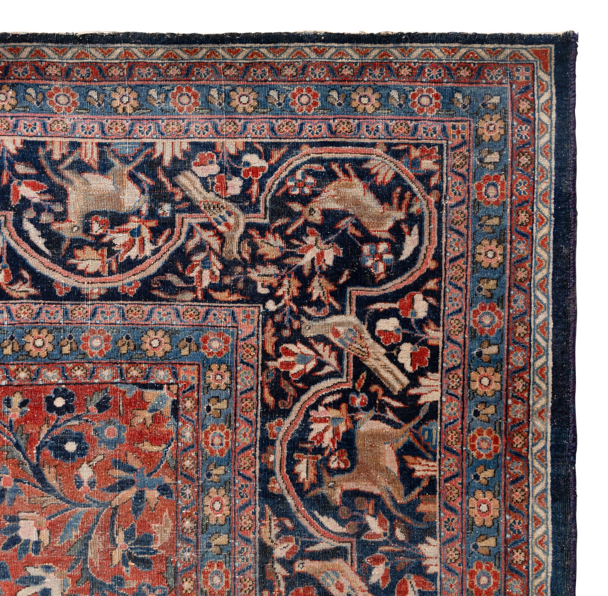 A Tabriz Tree of Life Rug