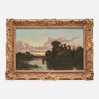 Hippolyte Camille Delpy (French, 1842–1910) River Landscape