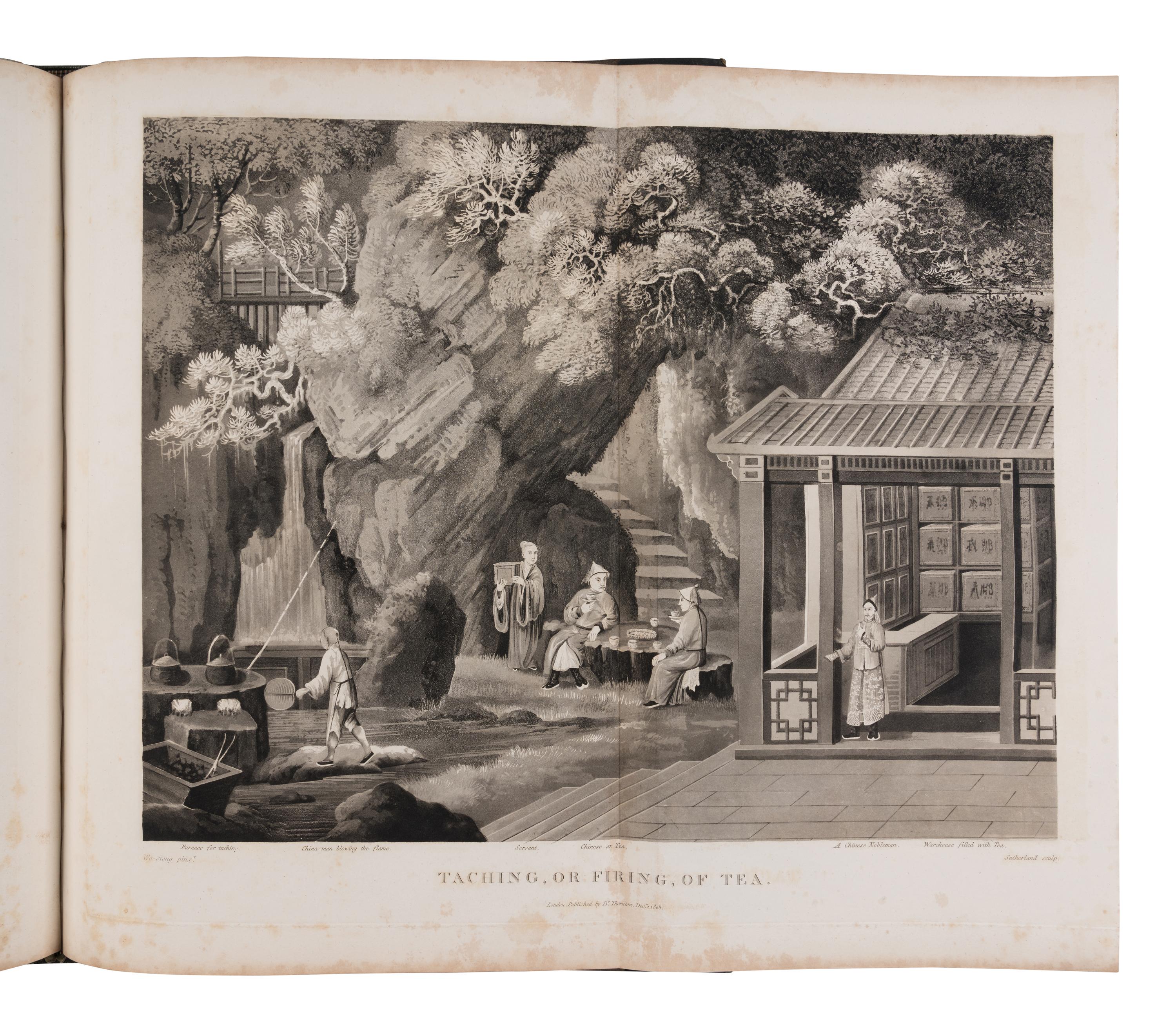 [NATURAL HISTORY]. THORNTON, Robert John (1768-1837). The Philosophy of Botany . London: T. Bensley for the publishers, White, Johnson and Co. ...and the author, [1799]-1810.
