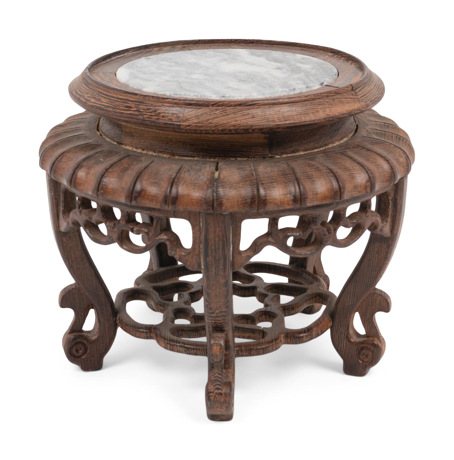 Four Chinese Jardinière Stands
