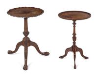 A George III Style Mahogany Tripod Table