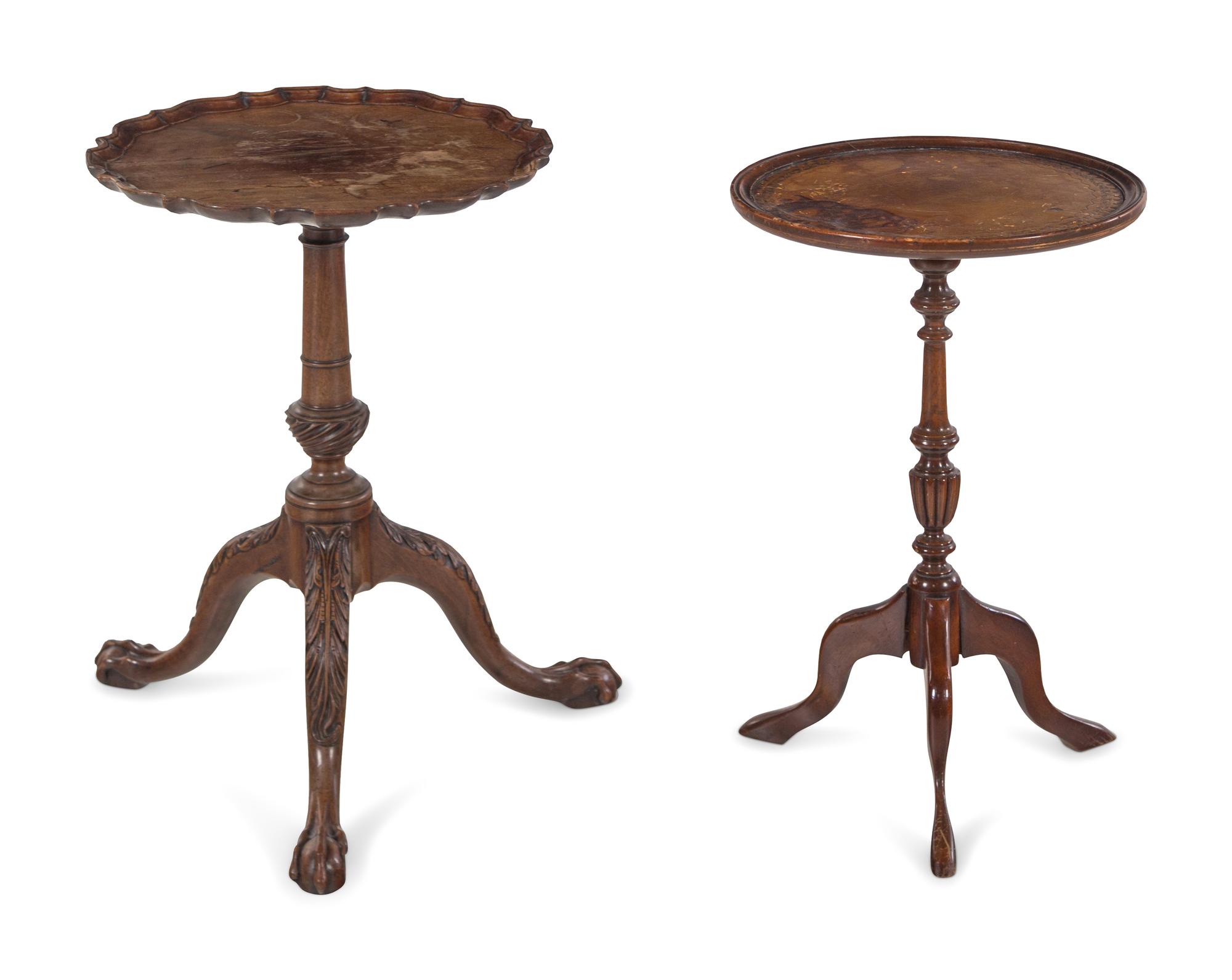 A George III Style Mahogany Tripod Table