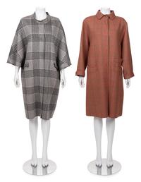 Two Oscar de la Renta Coats, 1980-90s