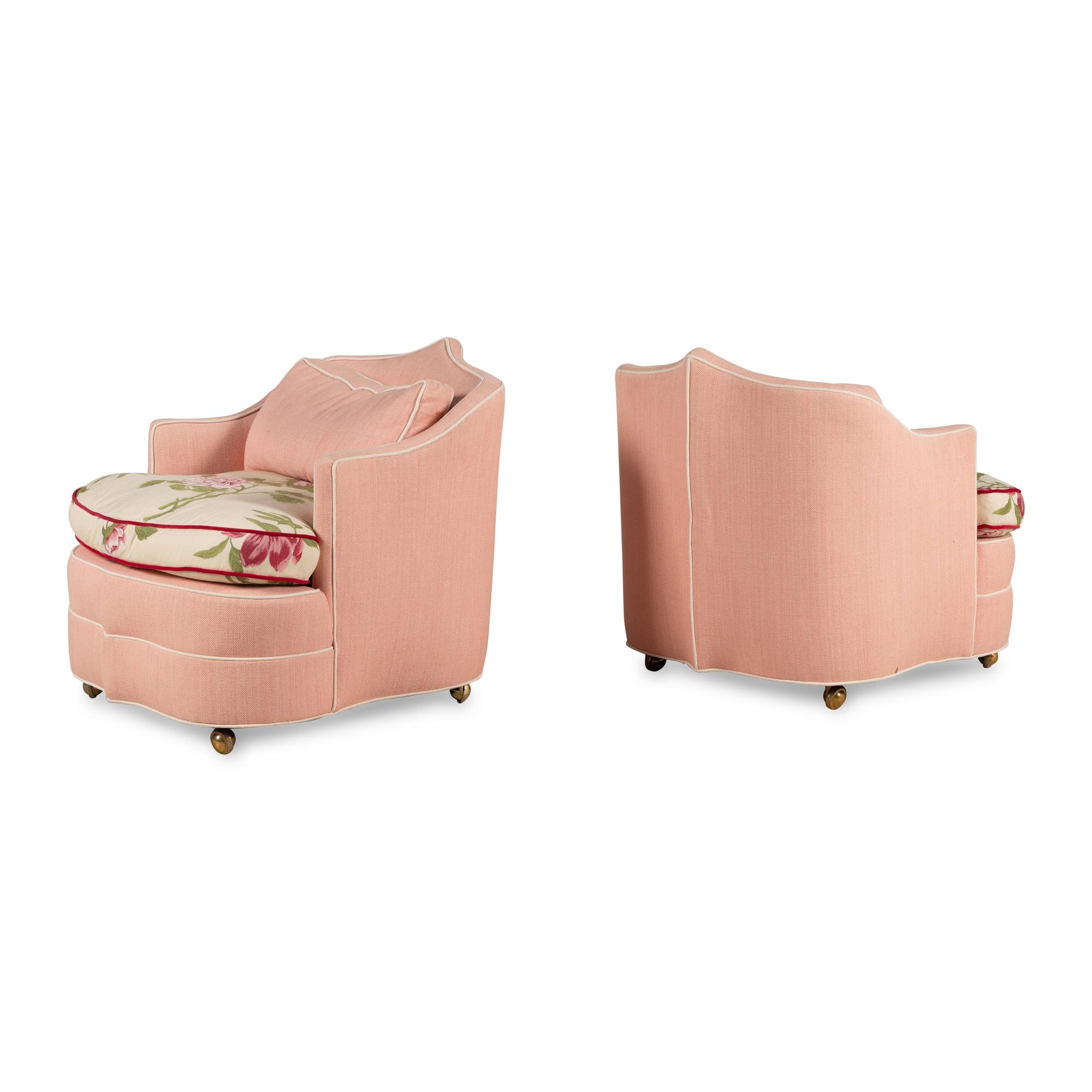 A Pair of “Souk Style” Club Chairs