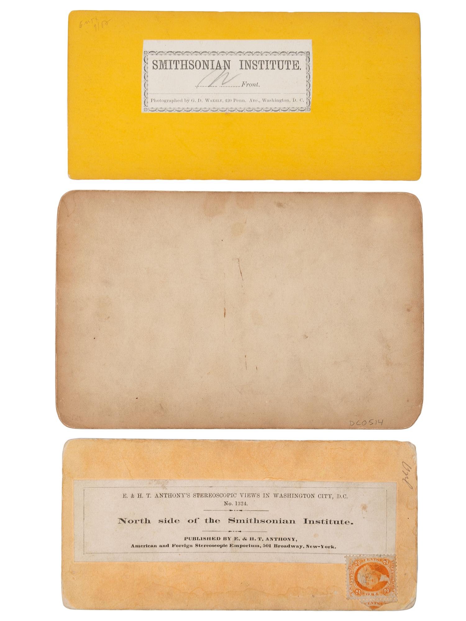 [EARLY PHOTOGRAPHY]. A group of approx. 95 stereoviews highlighted by images of US presidents, views in and around Washington, DC and Mount Vernon, and African American and female subjects.