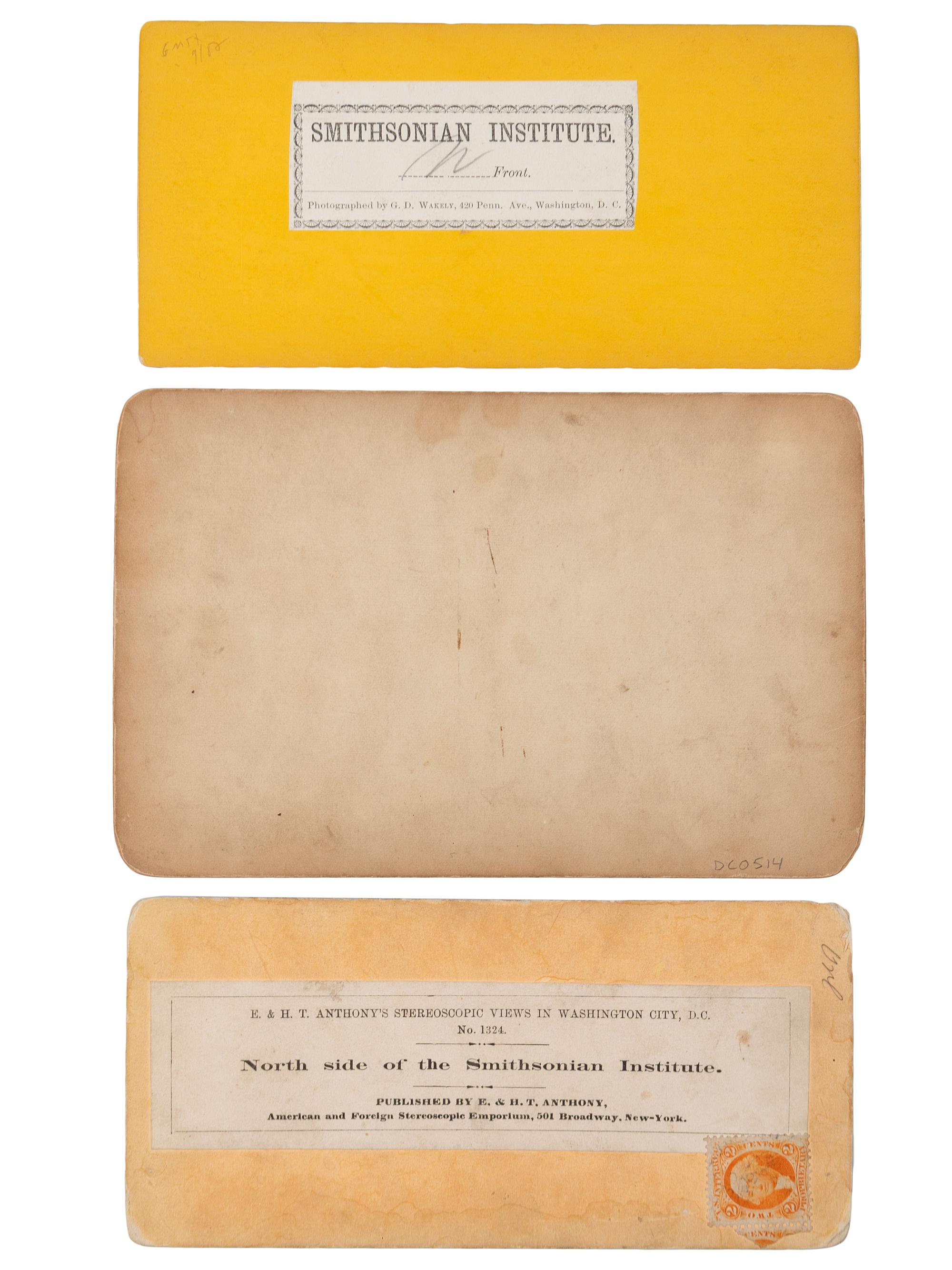 [EARLY PHOTOGRAPHY]. A group of approx. 95 stereoviews highlighted by images of US presidents, views in and around Washington, DC and Mount Vernon, and African American and female subjects.