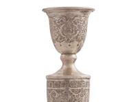A Group of Four Persian Silver Table Articles