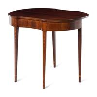 A George III Mahogany Flip-Top Table