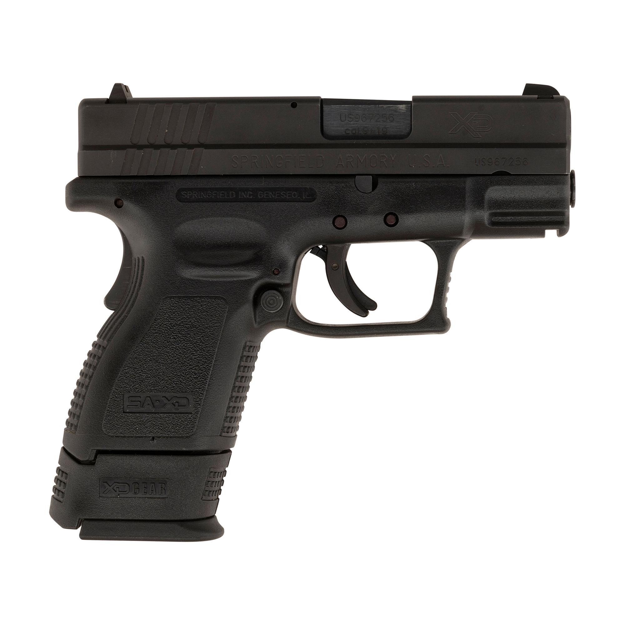 *Springfield Armory XD-9 Sub Compact 9mm Pistol in Box with Accessories