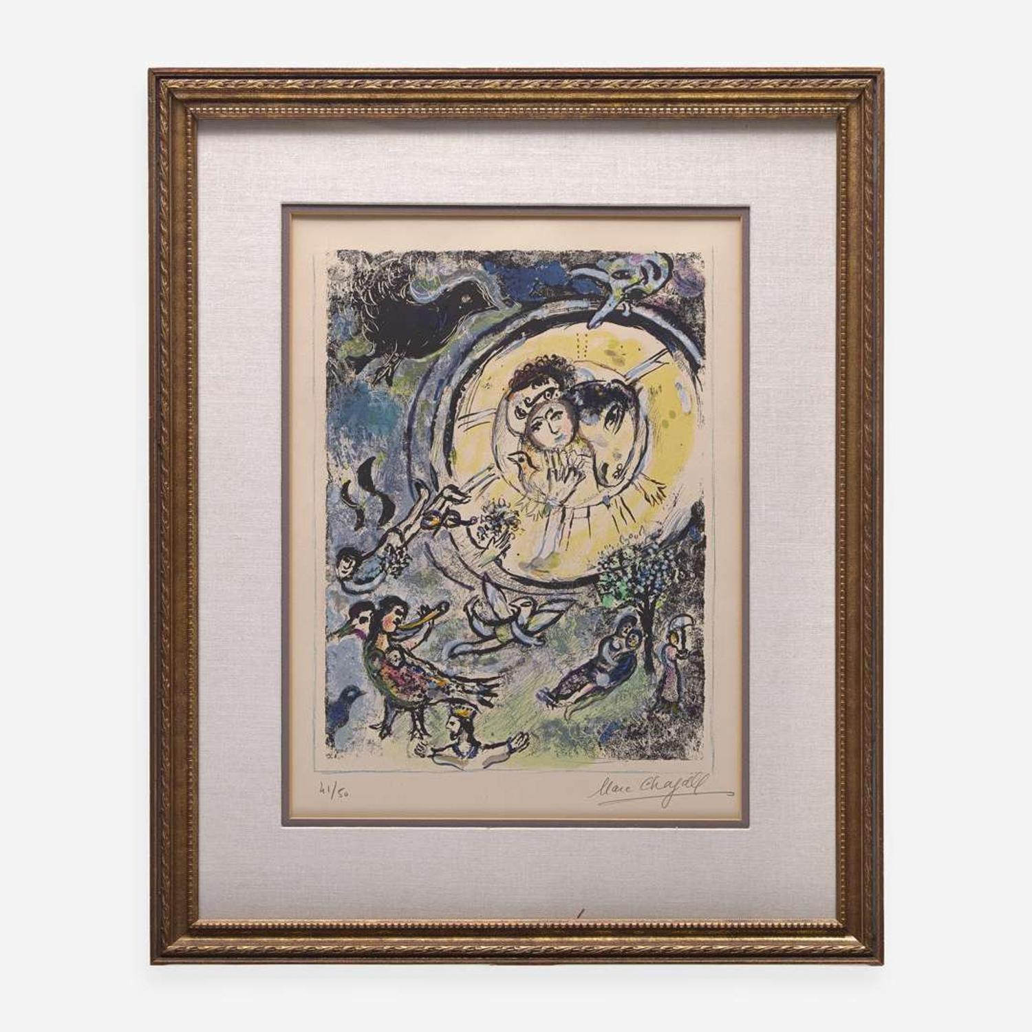 Marc Chagall (French/Russian, 1887-1985) The Magic Flute III
