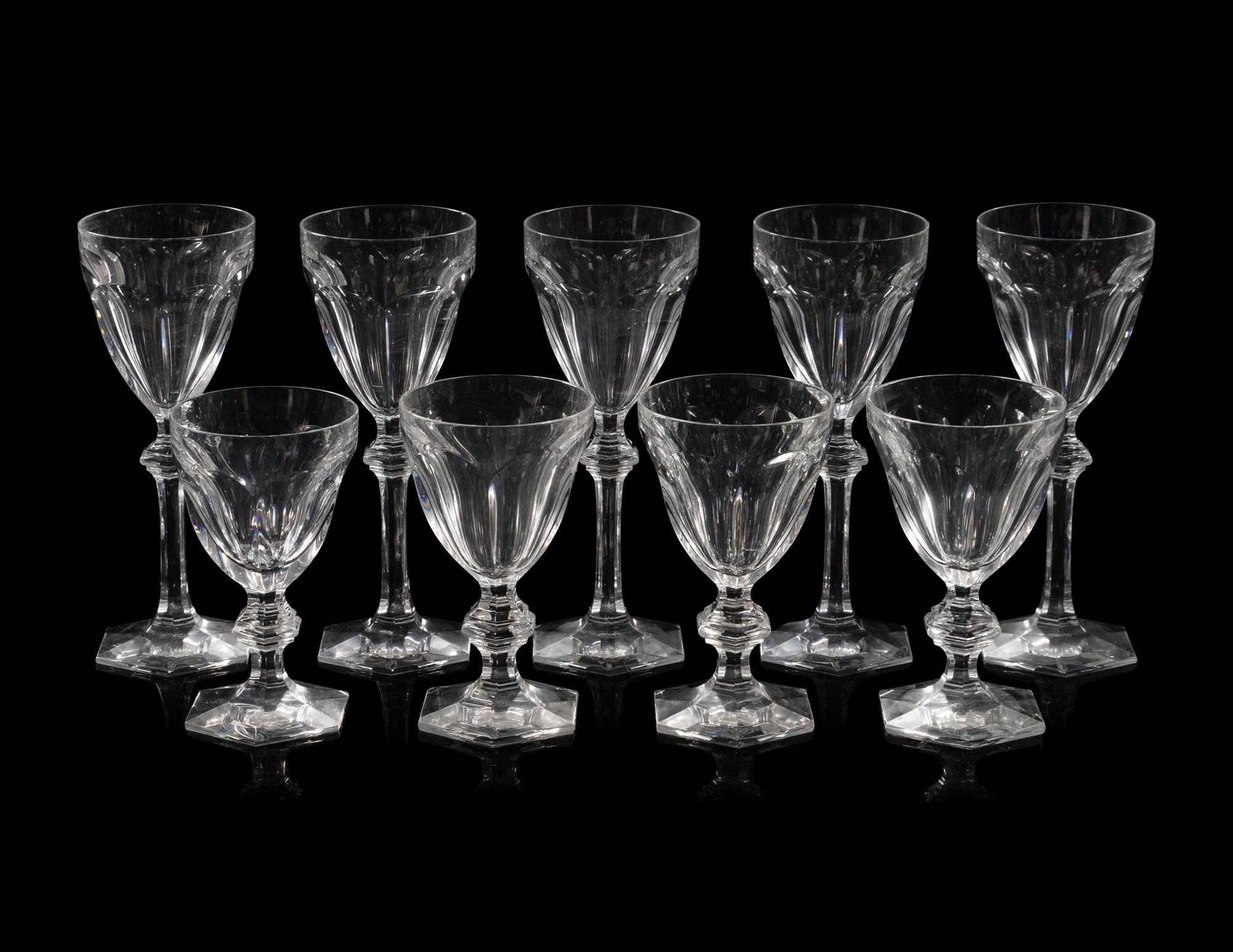 A Baccarat Harcourt-Versailles Stemware Service