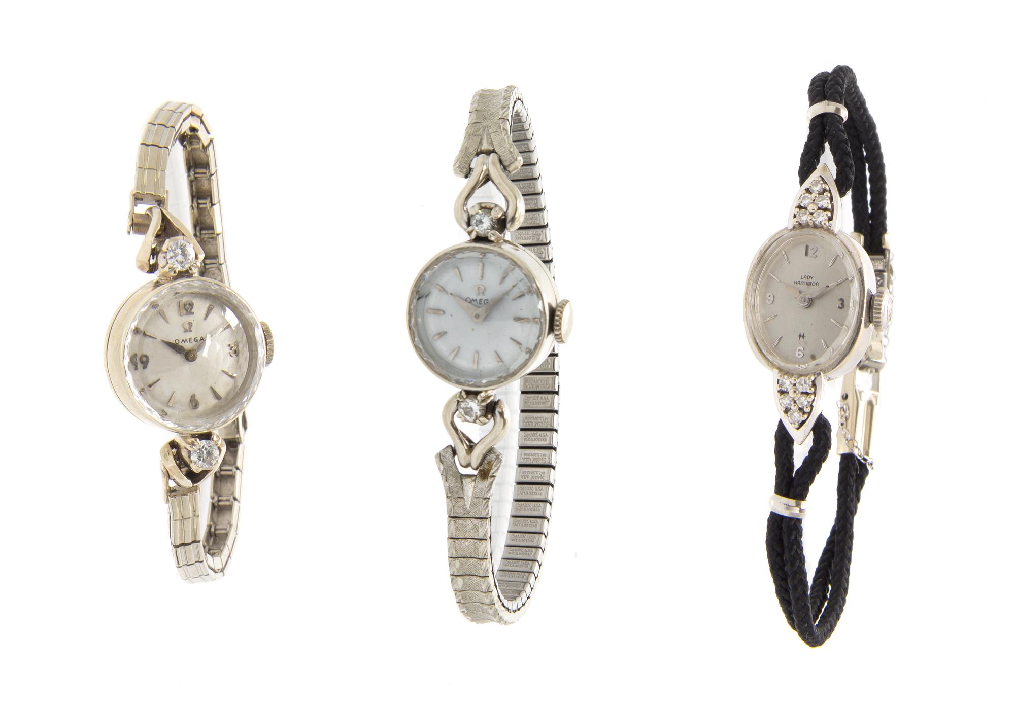 A Collection of Vintage Wristwatches,