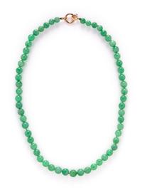 JADE BEAD NECKLACE
