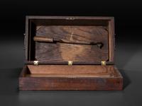 A Southern Walnut Sugar Box