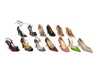 Thirteen Pairs of Designer Shoes