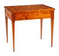 A Louis XVI Tric-Trac Table