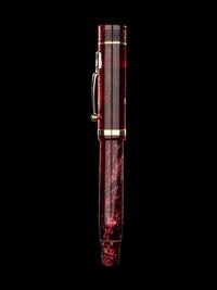 Conway Stewart: Churchill-Burgundy Limited Edition Ballpoint Pen