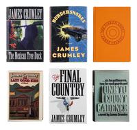 CRUMLEY, James (1939-2008). A group of 6 works by Crumley, ALL FIRST OR LIMITED EDITONS, ALL SIGNED OR INSCRIBED, comprising: