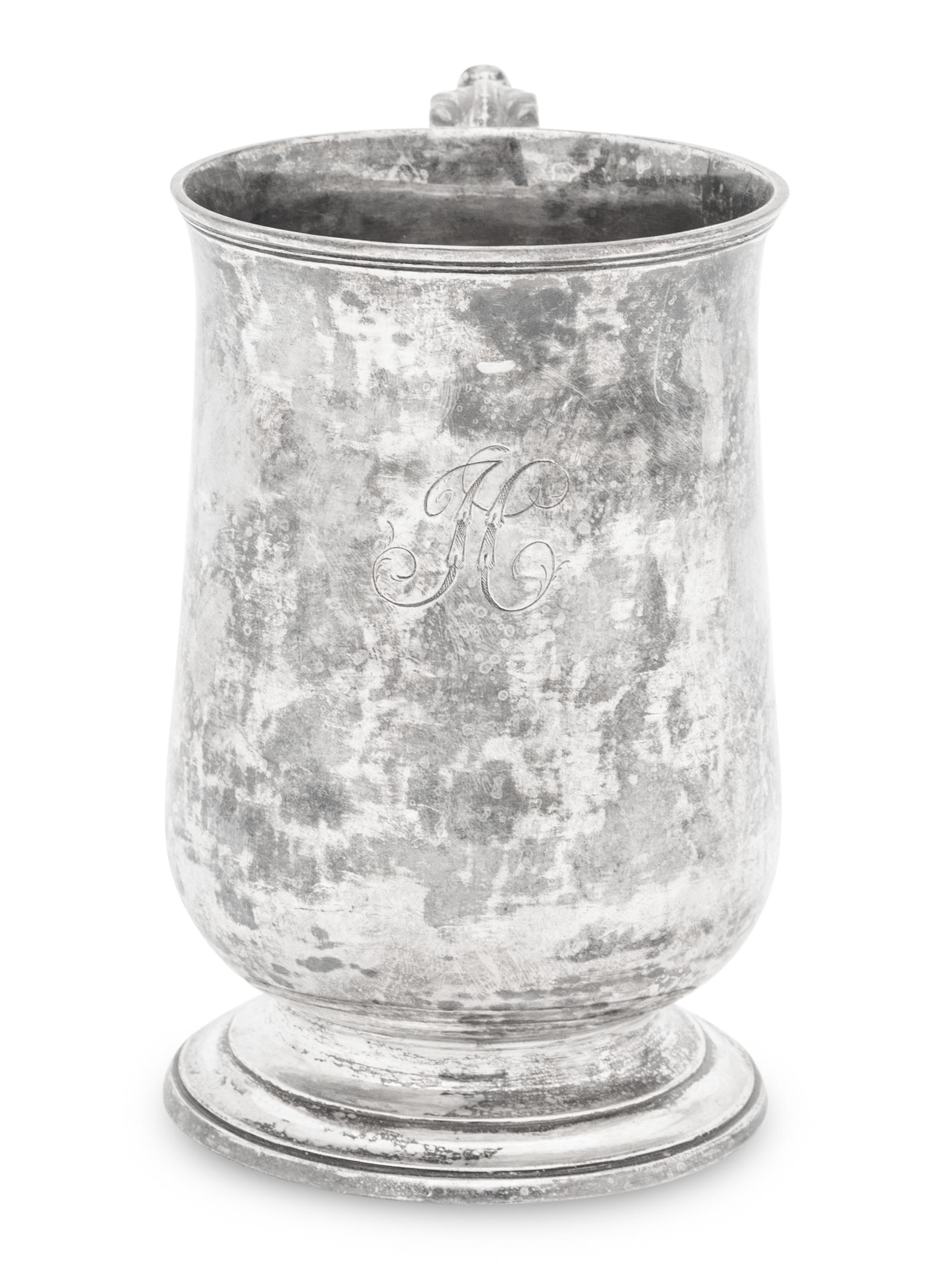 A George III Silver Cann