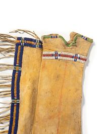 Cheyenne / Arapaho Beaded Hide Leggings