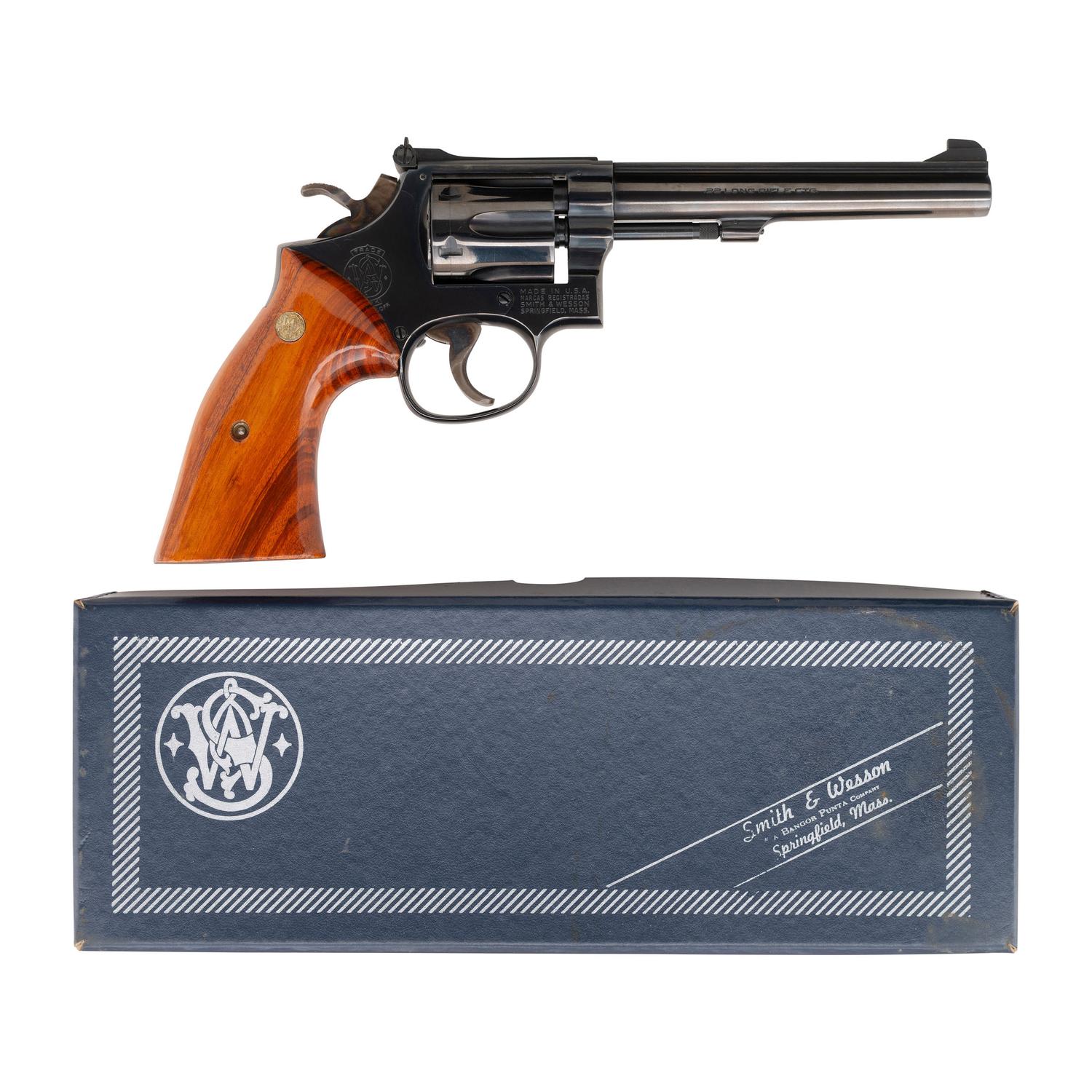 *Smith & Wesson Model 17-4 Revolver with Extra Grips
