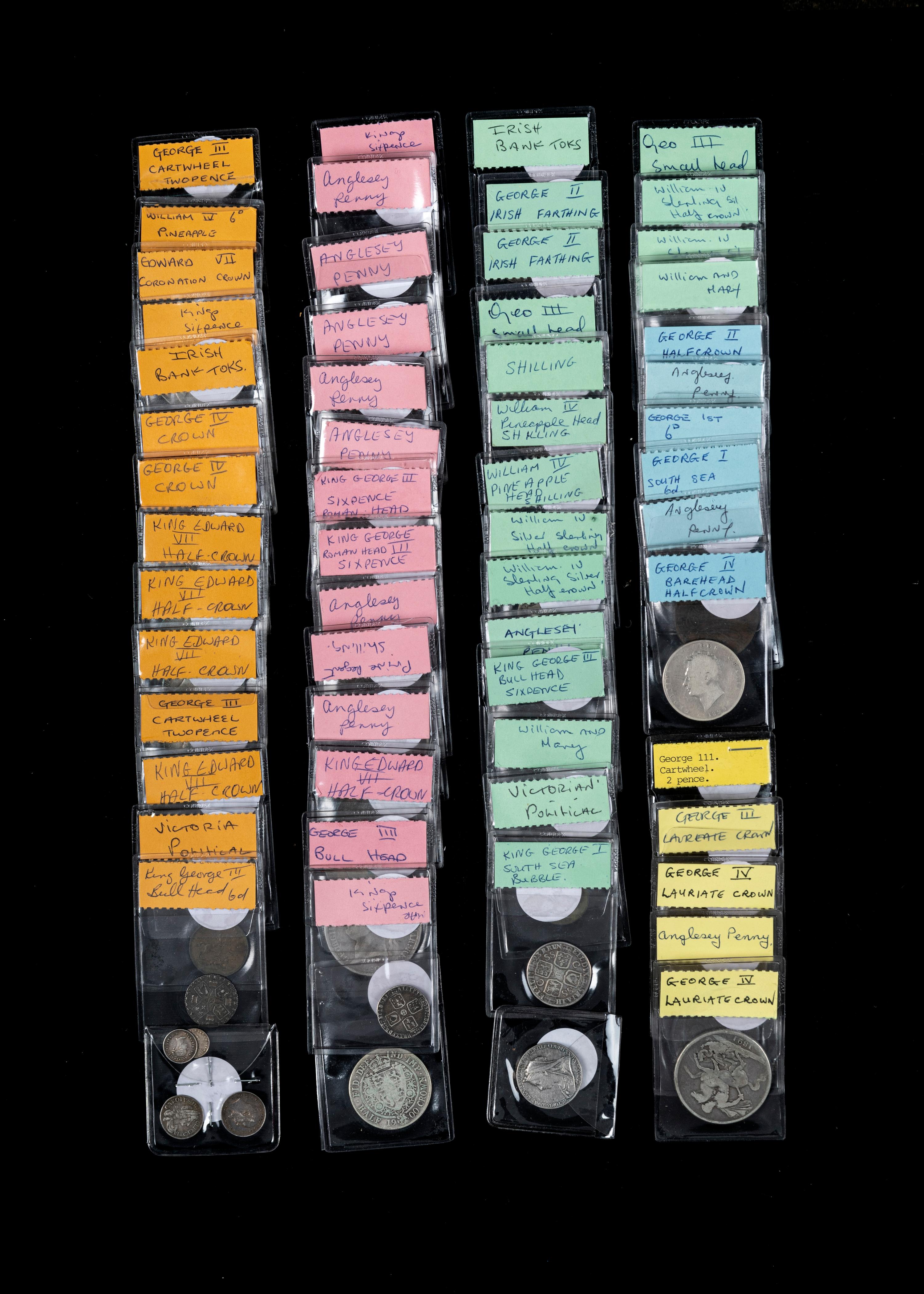 [GREAT BRITAIN] A Collection of 18th, 19th and Early 20th Century Coins