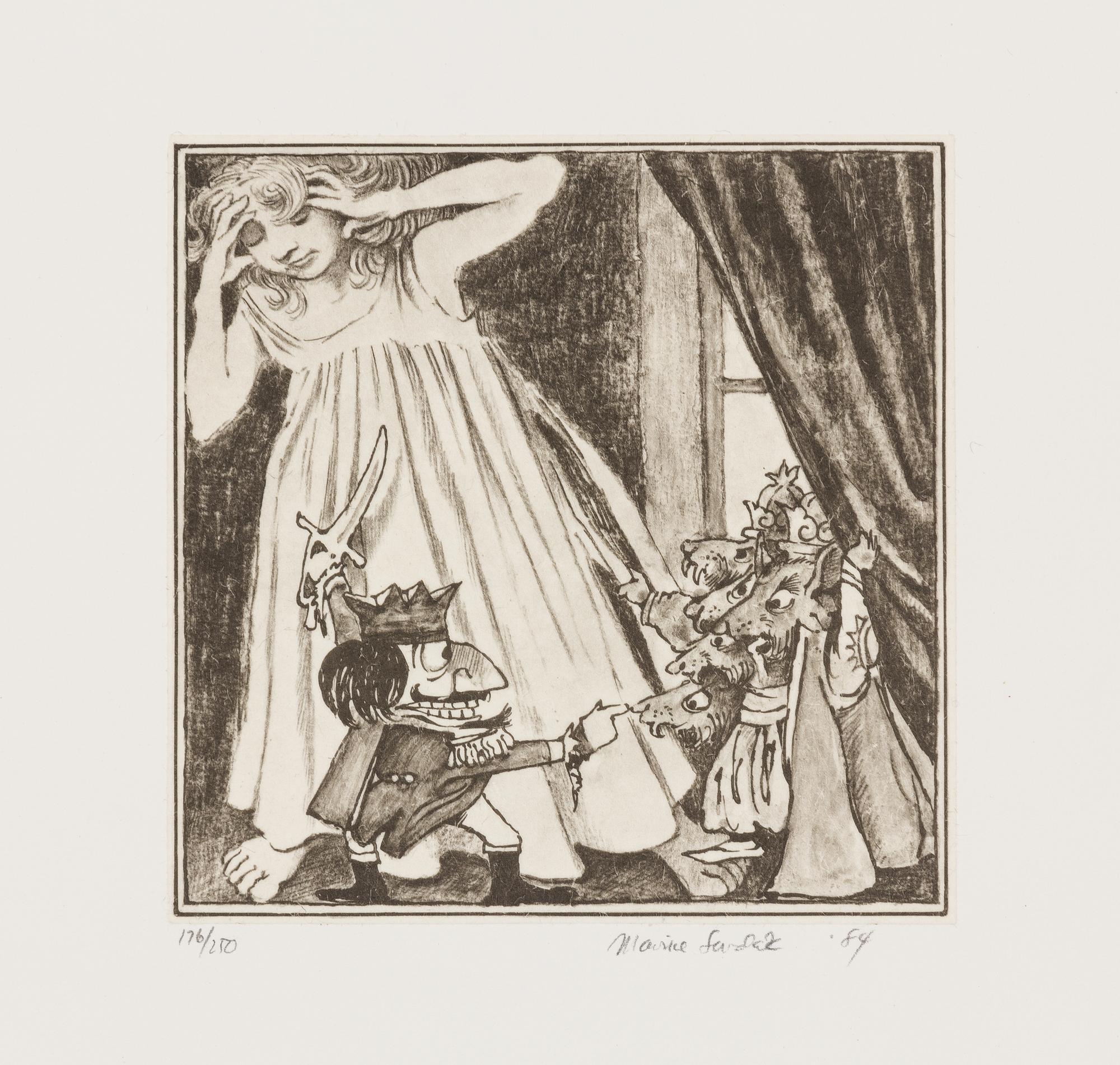 SENDACK, MAURICE; HOFFMAN E.T.A. Nutcracker. New York, 1984. LIMITED EDITION SIGNED WITH ORIGINAL ETCHING SIGNED.