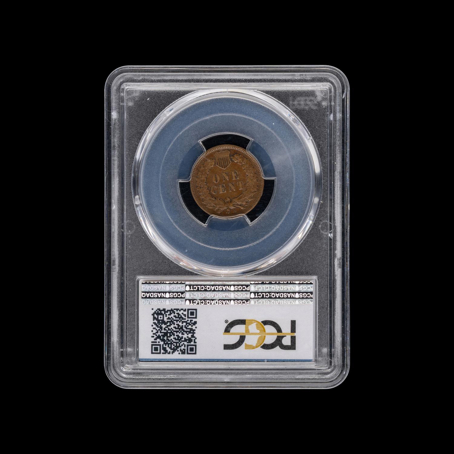 A 1909-S Indian Head 1c Coin [PCGS VF35]
