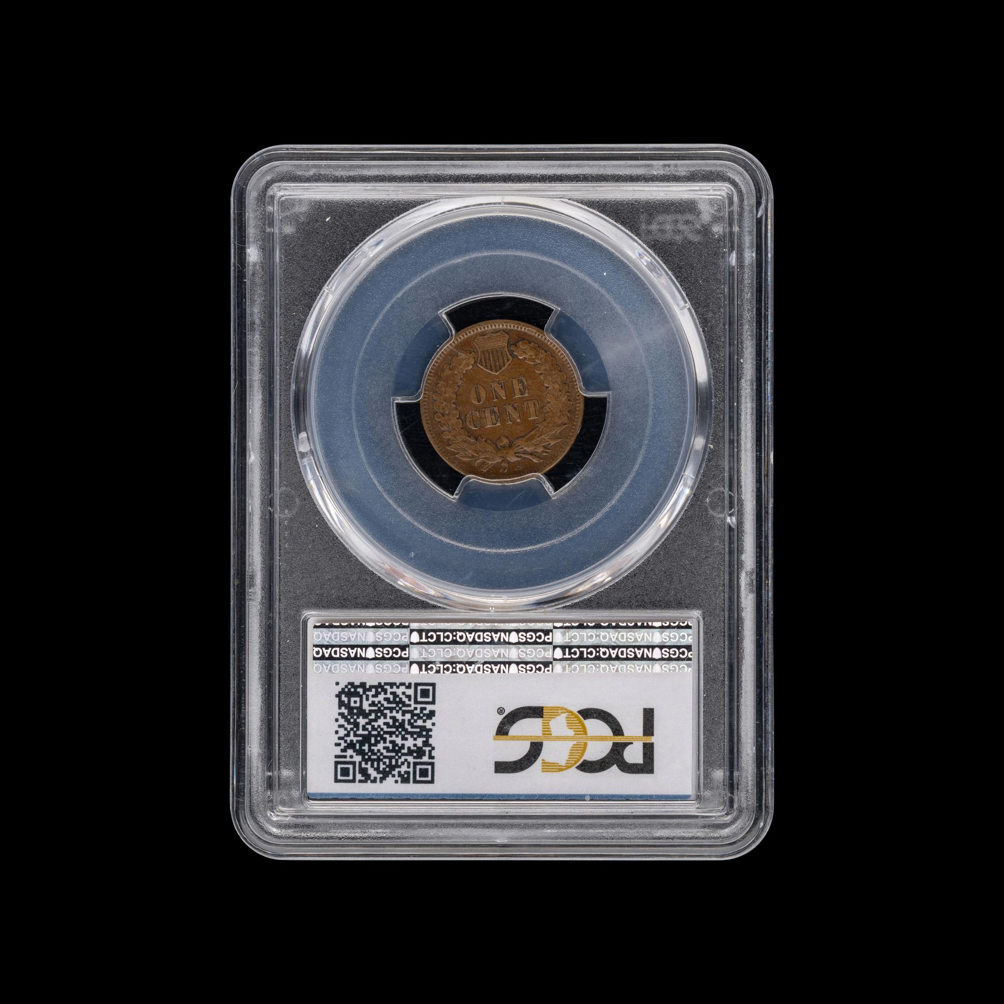 A 1909-S Indian Head 1c Coin [PCGS VF35]