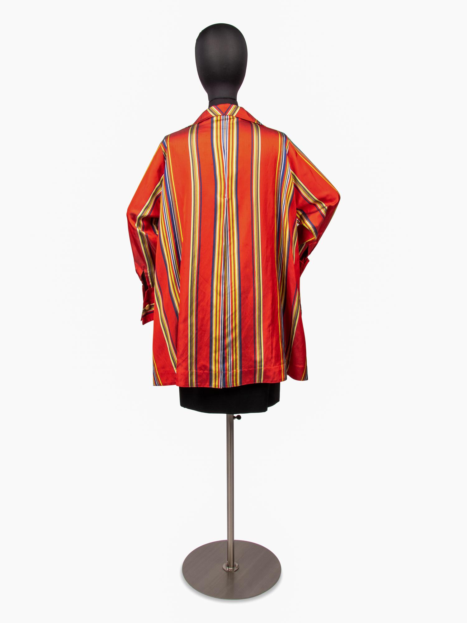 Hermès Silk Jacket, 1980-90s