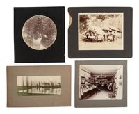 [EARLY PHOTOGRAPHY]. Collection of images from Middletown, OH, photog., Rudolph Herman Scheibert.