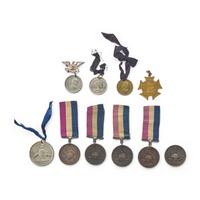 [Civil War] Large group of Civil War-era medals, tokens, and imprints
